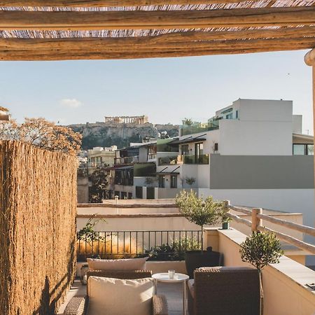 Luxury Apartment With Acropolis View Terrace And Jacuzzi In The Heart Of Athens - Living Stone Azurite Bagian luar foto