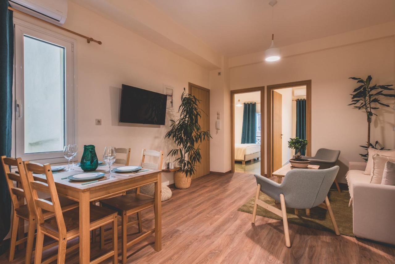 Luxury Apartment With Acropolis View Terrace And Jacuzzi In The Heart Of Athens - Living Stone Azurite Bagian luar foto